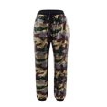 thumbnail image 6 of Wyobmus Women's Cinch Bottom Sweatpants Casual Elastic Waist Sequin Jogger Pants B-Camouflage, 6 of 9