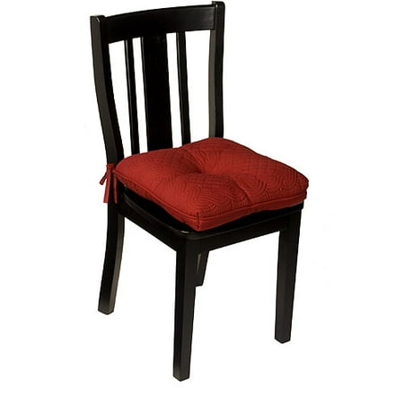 Better Homes and Gardens Quilted Chair Pad Set of 4, Red Sedona