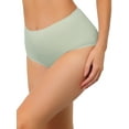 thumbnail image 4 of INSPIRE CHIC Underwear for Women High Waist Shaping Tummy Control Panties Breathable Brief M Green, 4 of 4
