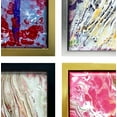 thumbnail image 1 of Royal Designs, Inc. Premium Aluminum Floating Canvas Picture Frame, PF-1001-18x18-BGL, 18 x 18, Brushed Gold, Over 1500 Sizes Available, 1 of 5