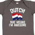 thumbnail image 4 of Inktastic Dutch Gift Pride Netherlands Flag Boys or Girls Baby Bodysuit, 4 of 5