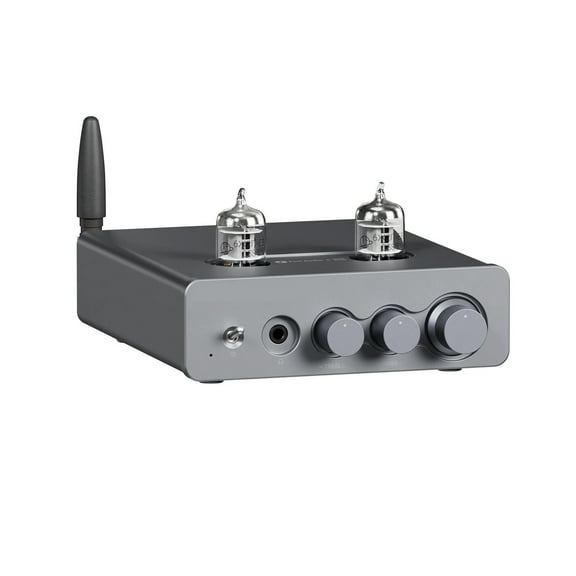 300W Bluetooth Vacuum Tube Amplifier Integrated Stereo Power Amp for Home Theater Speakers