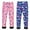 D001(2PCS), variant on Esaierr 2PCS Girls Printed Stretch Leggings for Toddler Kids Thin Velvet Bottoms Spring Fall Warm Trousers Teenagers Long Pants 3-10Y