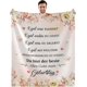 thumbnail image 1 of LHSHID Birthday Gift Blanket Flannel Soft and Comfortable Anti static Bed Sofa Blanket 60x80in, 1 of 6