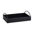 thumbnail image 3 of Organizador de bandeja de valet Compartimento de almacenamiento de escritorio para llaves Lavabos de pared para Negro, 3 of 9