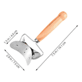 thumbnail image 2 of Stainless Steel Dumpling Wrappers Skin Dough Cutter Circle Roller Ravioli Dumpling Maker Cutter Pastry Cutting Tool, 2 of 5