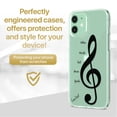 thumbnail image 2 of Caseyard TPU Clear Case for iPhone 13 Pro Max with Music 1 design phone cover, 2 of 7
