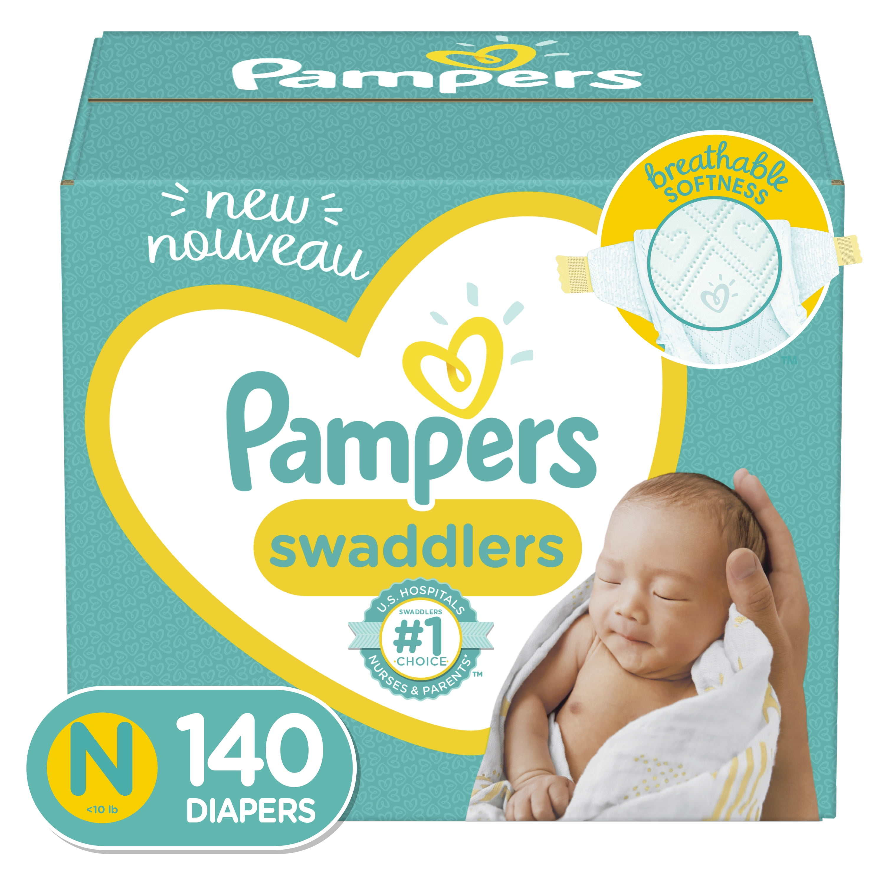 Pampers Swaddlers Soft and Absorbent 