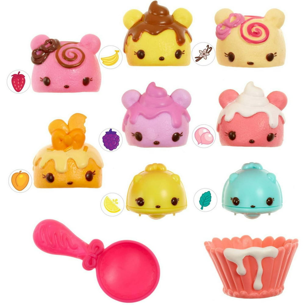 Num Noms Scented Deluxe Cupcake Party Pack, 8Pack