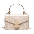 thumbnail image 2 of Bolsa Elegante bolso de hombro de cuero de piedra para mujer, bolsos de mensajero con cadena (camello) JShteea Para Estrenar, 2 of 9