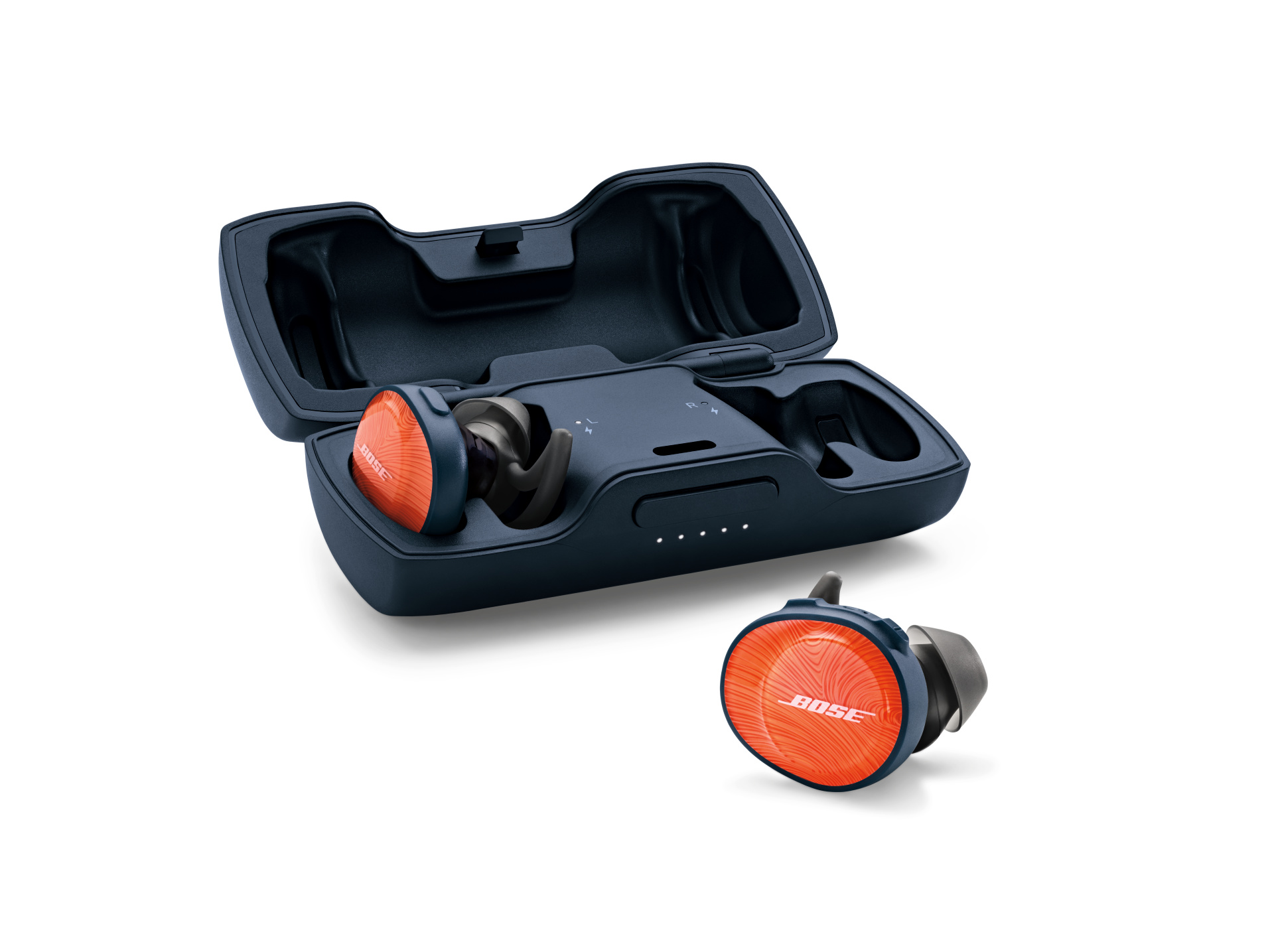 【美品】BOSE SOUNDSPORT FREE BRIGHT ORANGE Bose SoundSport Wireless Headphones Earphone Bright Orange