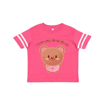 

Inktastic I Love My Grandma- cute baby bear Gift Toddler Boy or Toddler Girl T-Shirt