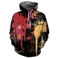 thumbnail image 2 of 2024 Splash Ink Nouveau Sweat à Capuche Tendance Mode 3d Couple Style Hip-hop Drôle Impression Vertigo, 2 of 4