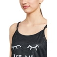 thumbnail image 5 of Stylore Nightgown for Women Night Shirt Sleeveless Sleepwear LMS Black 2XL, 5 of 6