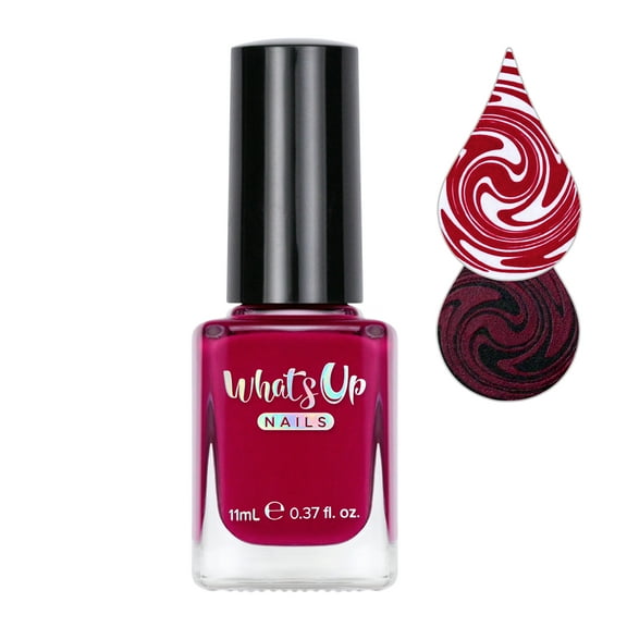 Whats Up Nails - Box of Whine Stamping Polish (Red)