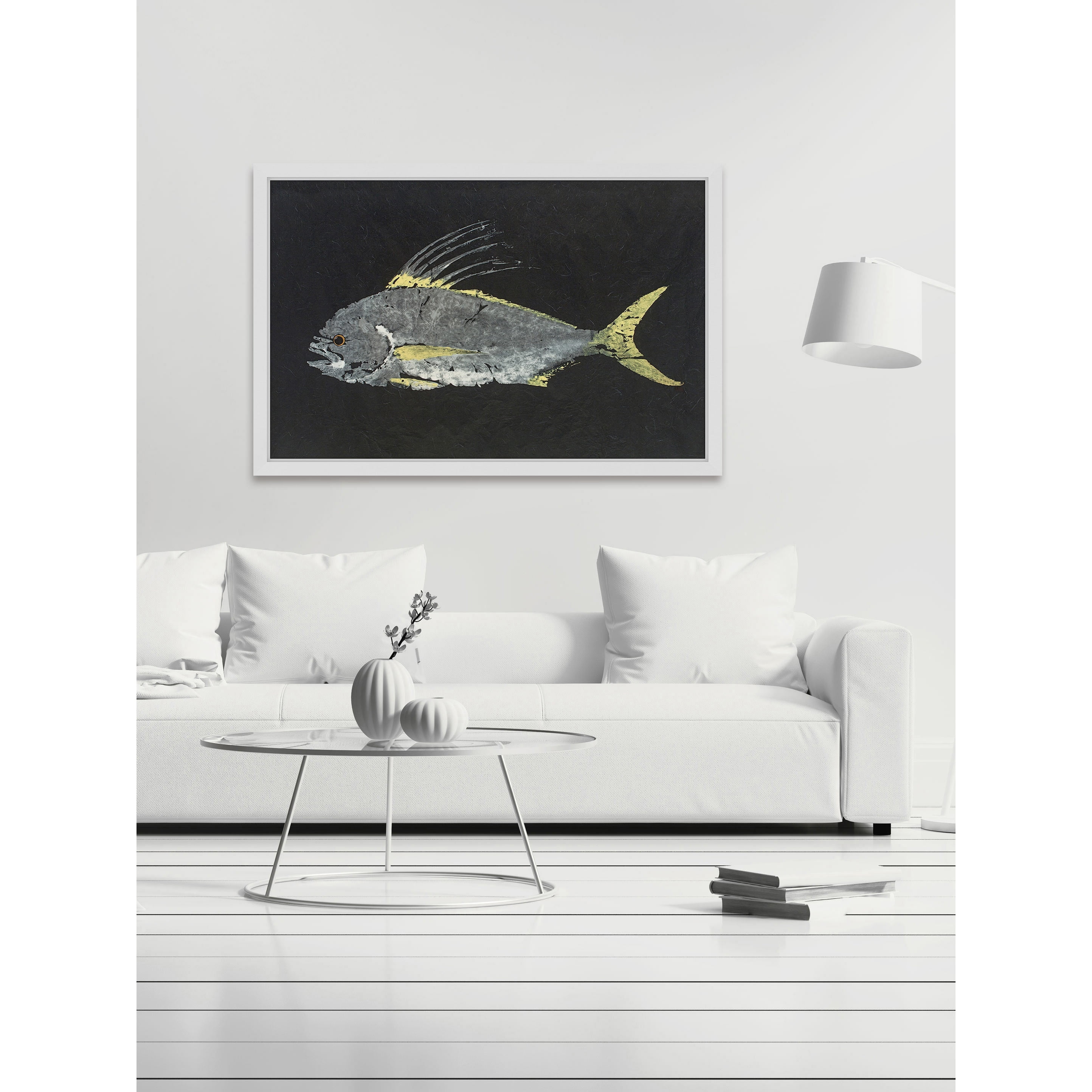 Marmont Hill "Roosterfish" by Warren Sellers Framed Painting Print
