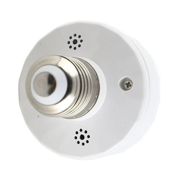 ABS Remote Control Light Bulb Socket Remote Light Bulb Socket with Remote Control Low Power Consumption for E27 Bulb Base