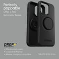 thumbnail image 6 of OtterBox Otter + POP Symmetry Clear Series Case for iPhone 13 Pro - Clear POP (Clear), 6 of 7