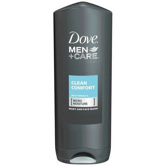 4 Pack - Dove Men Care Body and Face Wash Clean Comfort 13.5 oz