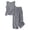 bf2 Grey, variant on Summer Outfits for Girls 7/8 Linen Outfit Girls 2 Piece Outfits Sleeveless Top Tshirts and Loose High Waisted Summer Pants Set