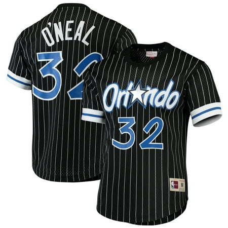 Shaquille O'Neal Orlando Magic Mitchell & Ness Hardwood Classics Mesh Crew Name & Number T-Shirt -