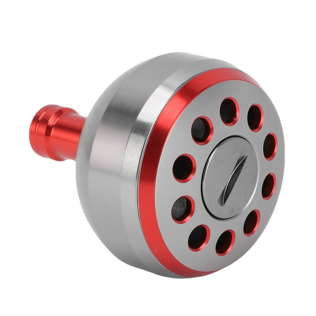 CARRETE DE PESCA POTENCIA DE LA PERILLA MANIJA DE REEMPLAZO DE LA PERILLA DE REEMPLAZO DE 38 MM ALEACIÓN DE ALUMINIO CONTRA EL DESLIZIENTO PARA LA PESCA DE MAR