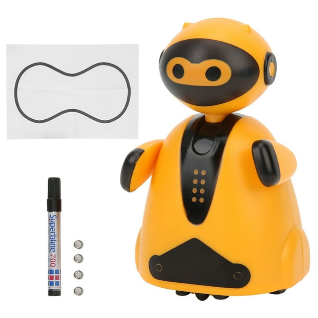 Inductive Robot Draw Line Following Robot Toy Car Induction Pen Follow Toy Learning Educational Interactive Toy Gift For Children Kids Toddler