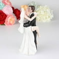 thumbnail image 3 of BESTSKY Wedding Cake Toppers,Bride and Groom Ornaments Wedding Cake Topper,Resin Craft Decorations Cake Topper Wedding,Style9, 3 of 3