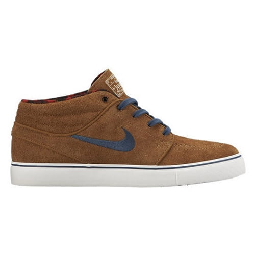 Murmullo Oponerse a consultor Nike SB Zoom Janoski Mid Skate Shoes Brown Blue Suede - 7 - Walmart.com
