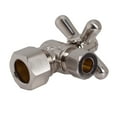 thumbnail image 6 of Westbrass Toilet Wax Ring Kit with Supply Line and 1/2" Cross Handle Angle Stop, Satin Nickel, 6 of 15
