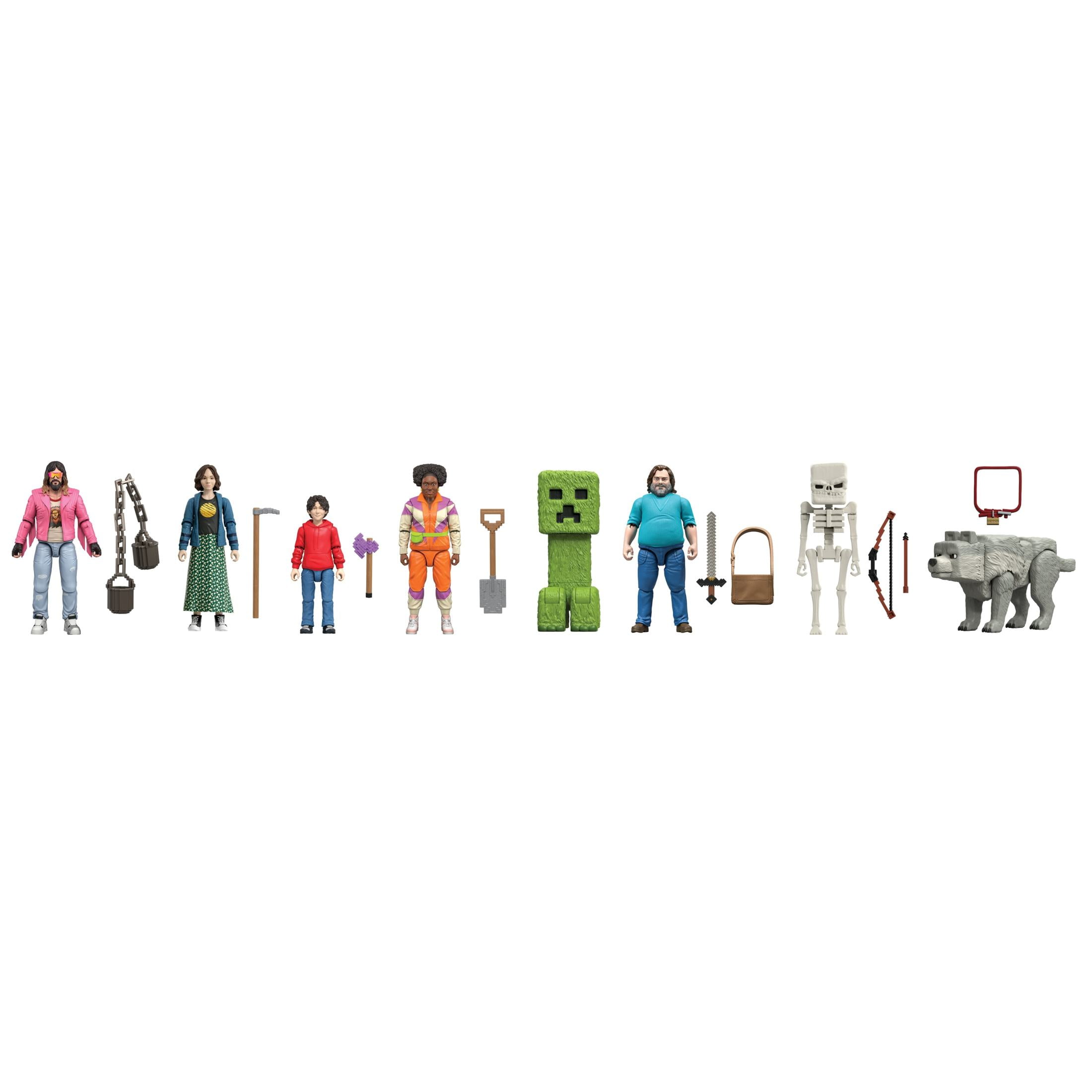 Minecraft Ultimate Movie Set with 8 Action Figures & 8 Accessories, Inspired by A Minecraft Movie