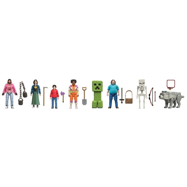 Minecraft Movie Set (8 Figures) - Walmart Business Supplies