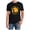Black, variant on TrendOFT Mens Graphic Tees Unisex Graphic Printed Short Sleeve Crew Neck Casual Lightweight Everyday Fashion Tops Men's T-Shirts Army Green L