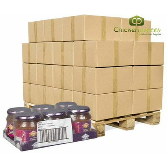 Patak's Sweet Mango Chutney Bulk 250ml, 6/Case, 50 Cases Per Pallet (300 Units Total)