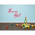 thumbnail image 4 of Do It Yourself Wall Decal Sticker Soccer Girl Girls Bed Room Home Decor 20x14, 4 of 4