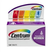 Centrum Women Multivitamin And Multiminearl Supplement Tablets - 120 Ea, 2 Pack