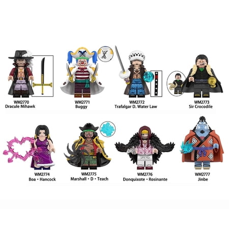 ONE PIECE Custom Minifigures Building Block X 8 Set
