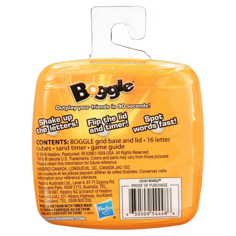Hasbro's Classic Boggle Word Search Game for Kids Ages 8 and