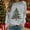 Gray, variant on Sakmal Holiday Womens Sweatshirts Fall Christmas Green Sweatshirts Casual Christmas Trees Long Sleeve Shirts