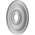 thumbnail image 4 of Ekena Millwork 16"OD x 3 1/2"ID x 1"P Cole Thermoformed PVC Ceiling Medallion (Fits Canopies up to 4 1/2"), UltraCover Satin Hunt Club Green, 4 of 5