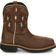 thumbnail image 3 of Justin Women's Chisel Waterproof Western Work Boot Nano Composite Toe - GY9960 7.5 M  US, 3 of 4