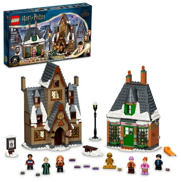 LEGO Harry Potter Hogsmeade Village Visit 76388 Building Toy for 8 Year Olds, 20th Anniversary Set with Collectible Harry Potter Figures Including Golden Ron Weasley, Birthday Gift for Idea for Kids
