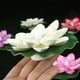 thumbnail image 1 of Battery Operated Lily Pad Flower Pond Decor Floating Pool Light Color Changing LED 6 Pack Pond Lights Hot Pink, 1 of 5