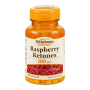 Sundown Naturals Raspberry Ketones 100 mg Capsules 60 ea