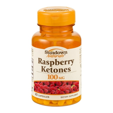 Sundown Naturals Raspberry Ketones 100 mg Capsules 60 ea