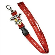Kappa Alpha Psi PVC Crest Logo Car Keys ID Badge Holder Keychain NUPE Detachable Breakaway Snap Buckle (Lanyard - PVC)