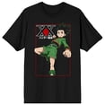 thumbnail image 5 of Hunter X Hunter Gon Freecss Punch And Kanji Logo Men's Black Tshirt-5XL, 5 of 7