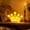 Yellow, variant on Bowayaoa LED Marquee Light, Battery Operated Crown Night Lamp, Cute Wall & Desk Decor, Wireless Ambient Lighting for Bedroom, Princess Party and Aesthetic Indoor Decoration