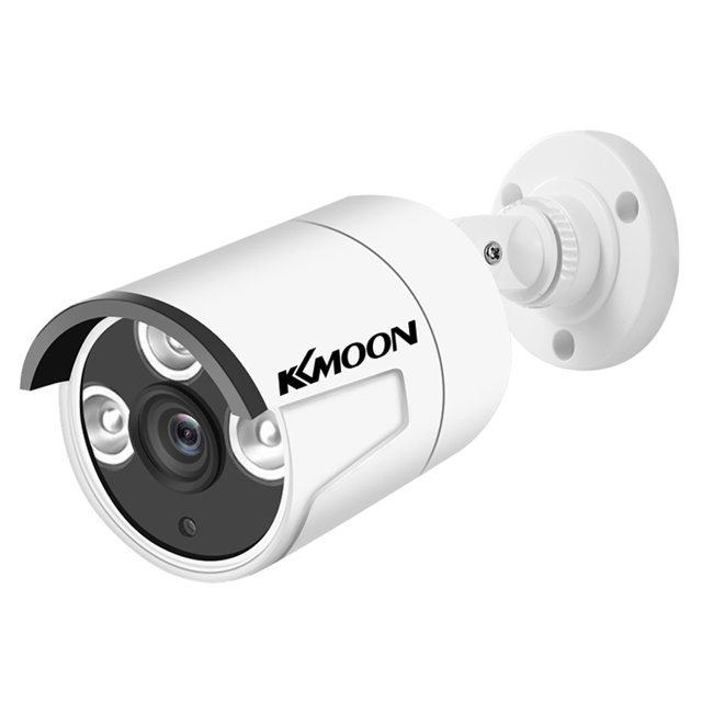 Cámara de vigilancia HD 1080P con visión nocturna de 30m, detección de movimiento inteligente y resistencia IP66 para interior/exterior