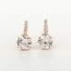 thumbnail image 2 of 1 par de aretes circonita cobre aretes de moda dorados perfecl, 2 of 7